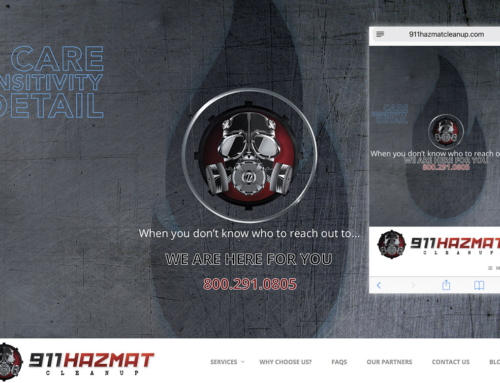 911 Hazmat Cleanup – Responsive Website