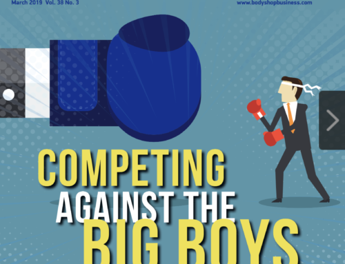 BodyShop Business Magazine – Cover Story by Micki Woods “Competing Against the Big Boys”