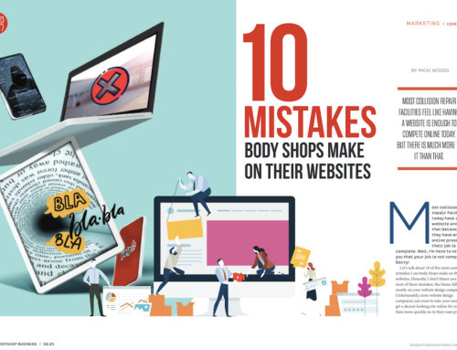 10 Mistakes Body Shops Make On Their Websites